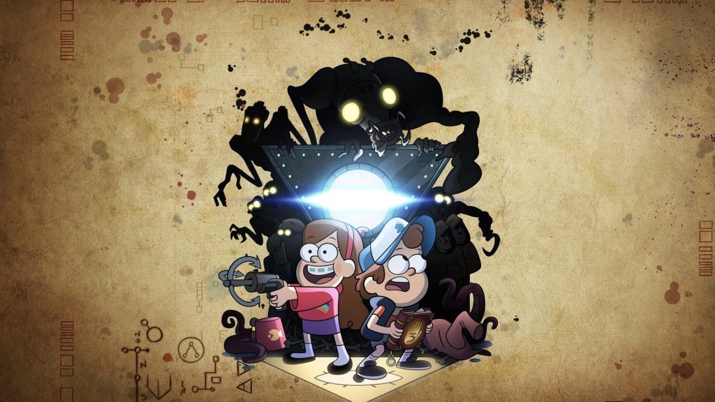 پوستر Gravity Falls - آبشار جاذبه